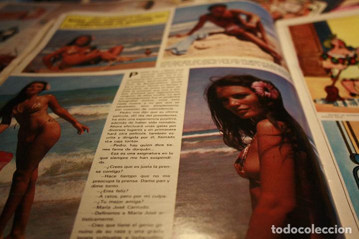 Coleccionismo de revistas y peri&oacute;dicos: MARIA JOSE CANTUDO PABLO ABRAIRA BARBARA REY  LOS ANGELES DE CHARLIE   1979