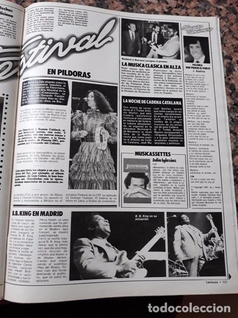 Coleccionismo de Revistas y Peri&oacute;dicos: BB KING ANA BELEN EL FARY JULIO IGLESIAS