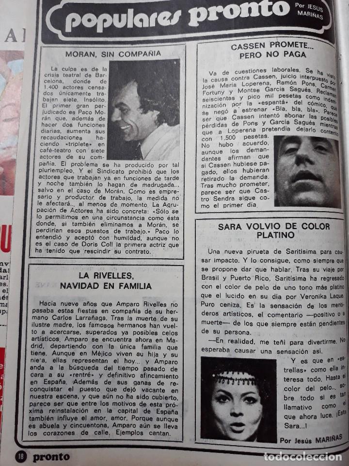 Coleccionismo de revistas y peri&oacute;dicos: SARA MONTIEL PACO MORAN CASSEN