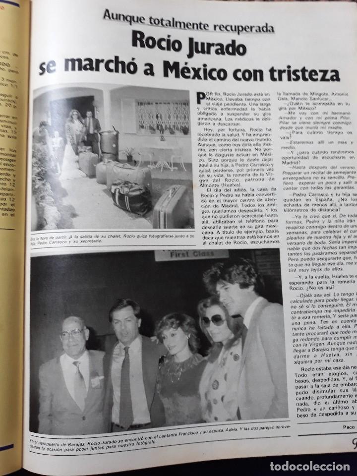 Coleccionismo de Revistas y Peri&oacute;dicos: ROCIO JURADO FRANCISCO CANTANTE