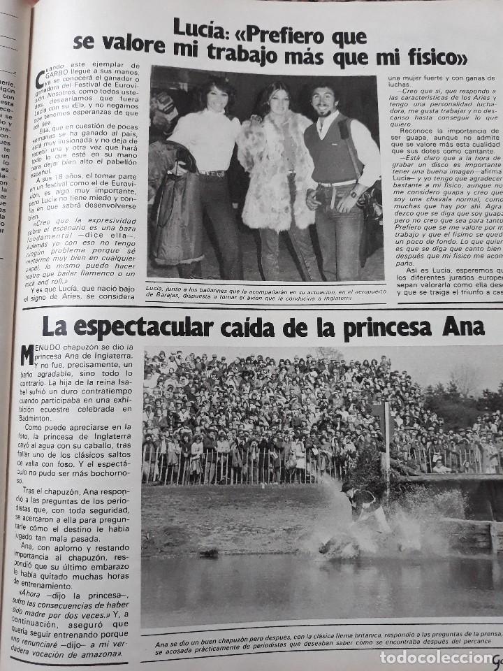 Coleccionismo de Revistas y Peri&oacute;dicos: LUCIA EUROVISION PRINCESA ANA DE INGLATERRA