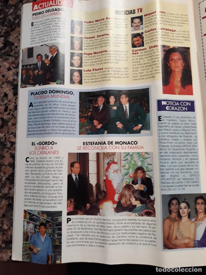 Coleccionismo de revistas y peri&oacute;dicos: PLACIDO DOMINGO LOLA FLORES ESTEFANIA DE MONACO CARMINA ORDO&Ntilde;EZ