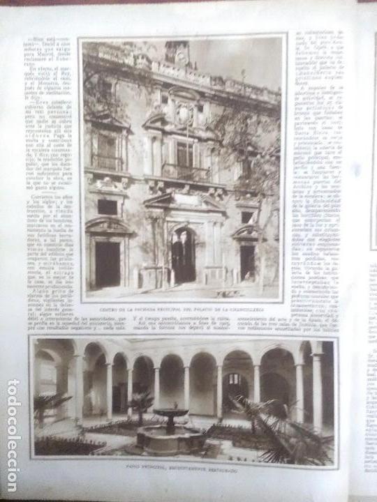 Collection Magazines and Newspapers: PALACIO CHANCILLERIA REAL DE GRANADA PINTOR VALENTIN ZUBIAURRE REVISTA A&Ntilde;O 1927