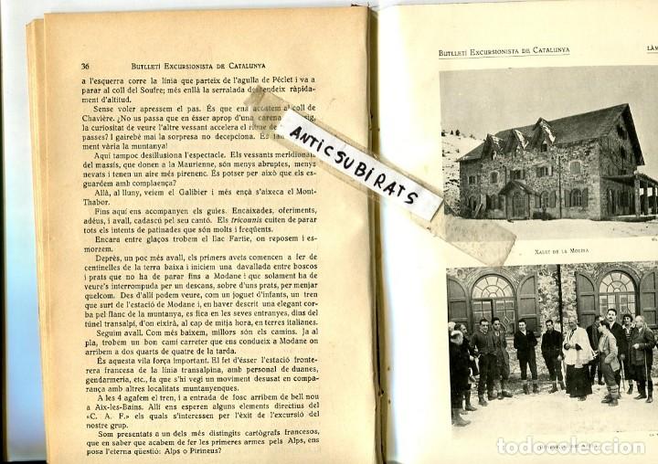 Coleccionismo de revistas y peri&oacute;dicos: REVISTA ANY 1926 BENEDICCI&Oacute; DEL XALET REFUGI DE LA MOLINA ESQUI A CATALUNYA PIRINEUS PISTES D' ESQUI