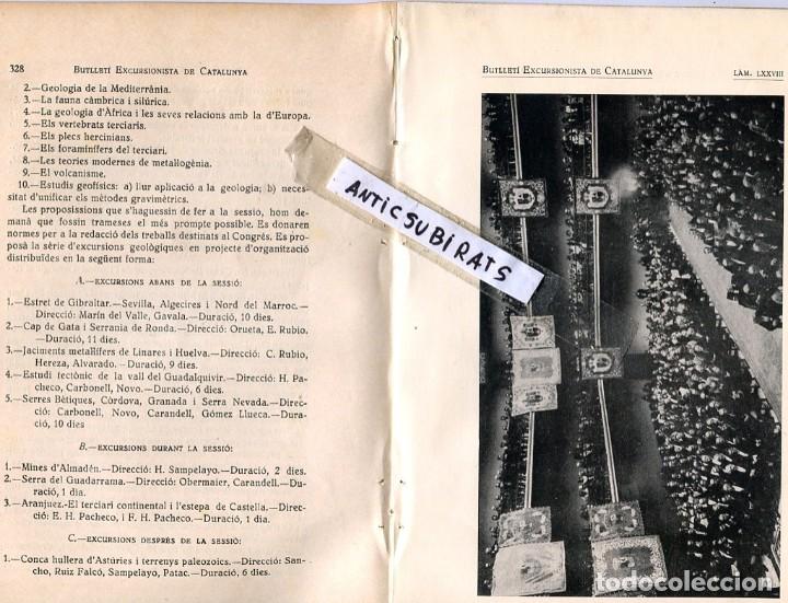 Collection Magazines and Newspapers: REVISTA A&Ntilde;O 1926 XIV CONGRESO INTERNACIONAL DE GEOLOGIA BERGA OLIANA TOLEDO CERDANYOLA