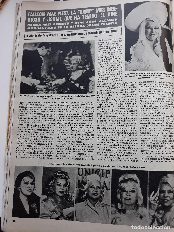 Coleccionismo de revistas y peri&oacute;dicos: mae west cary grant