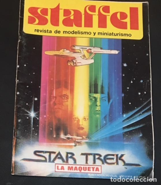 Coleccionismo de revistas y peri&oacute;dicos: revista de modelismo y miniaturismo staffel n&ordm; 8 star trek