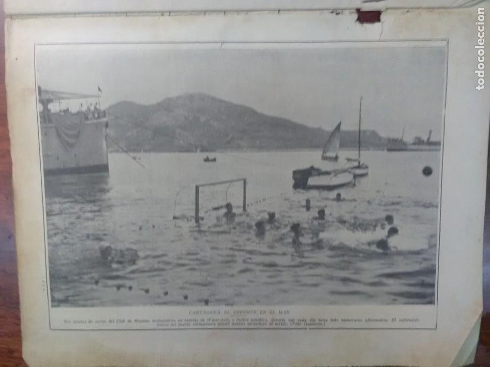 Coleccionismo de Revistas y Peri&oacute;dicos: ABC DIARIO N 7379 A&Ntilde;O 1926 CARTAGENA LA TOJA PONTEVEDRA RIF XERIF SIDI HAMIDO HINDENBURG ACORAZADO