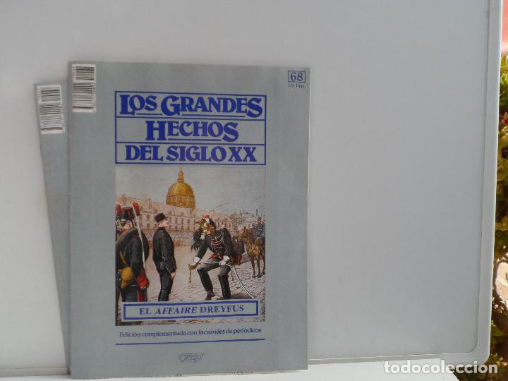 Sammeln von Zeitschriften und Zeitungen: LOS GRANDES HECHOS DEL SIGLO XX  N&ordm; 68 EL AFFAIRE   DREYFUS
