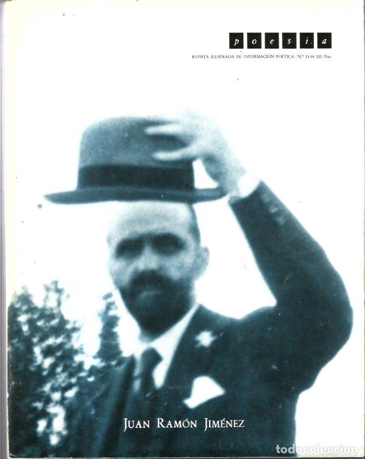 Coleccionismo de Revistas y Peri&oacute;dicos: POESIA ( MONOGRAFICO JUAN RAMON JIMENEZ ) CON TEXTOS INEDITOS Y PRIMEROS VERSOS