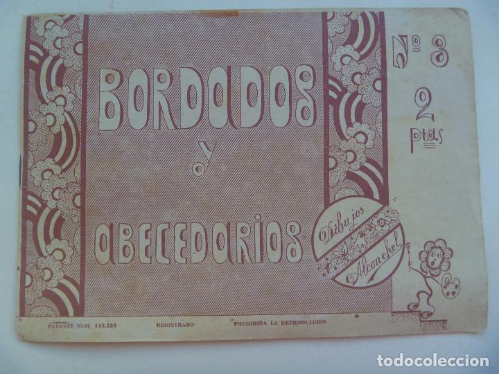 Coleccionismo de revistas y peri&oacute;dicos: PUBLICACION DE COSTURA BORDADOS Y ABECEDARIO . N&ordm; 3 . DIBUJOS DE ALCONCHEL, VALENCIA