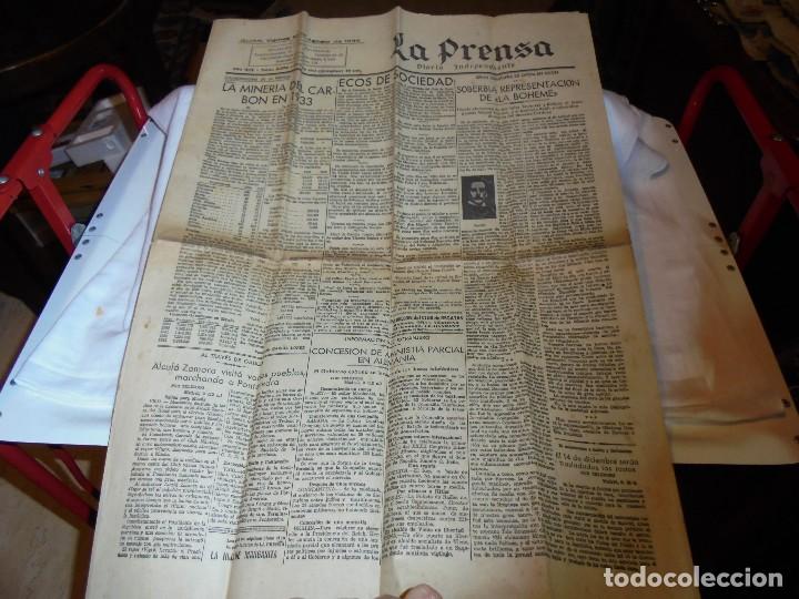 Collectionnisme de Revues et Journaux: LA PRENSA DIARIO INDEPENDIENTE GIJON VIERNES 10 DE AGOSTO DE 1934