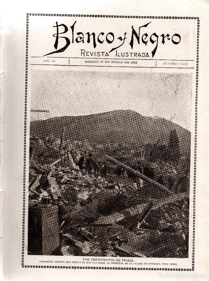 Collection Magazines and Newspapers: Revistas Blanco y Negro n&ordm; 1236. Madrid 22 Enero 1915. Ver art&iacute;culos: