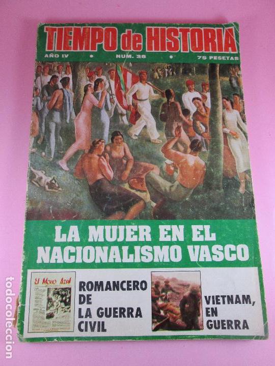 Coleccionismo de Revistas y Peri&oacute;dicos: revista/fasc&iacute;culo-tiempo de historia-n&ordm;38-la mujer en el nacionalismo vasco-ver fotos