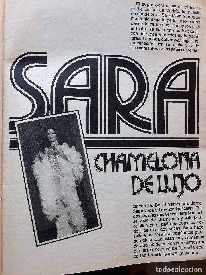 Coleccionismo de revistas y peri&oacute;dicos: RECORTES SARA MONTIEL