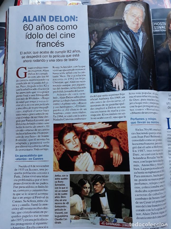 Coleccionismo de Revistas y Peri&oacute;dicos: ALAIN DELON ROMY SCHNEIDER ORNELLA MUTI