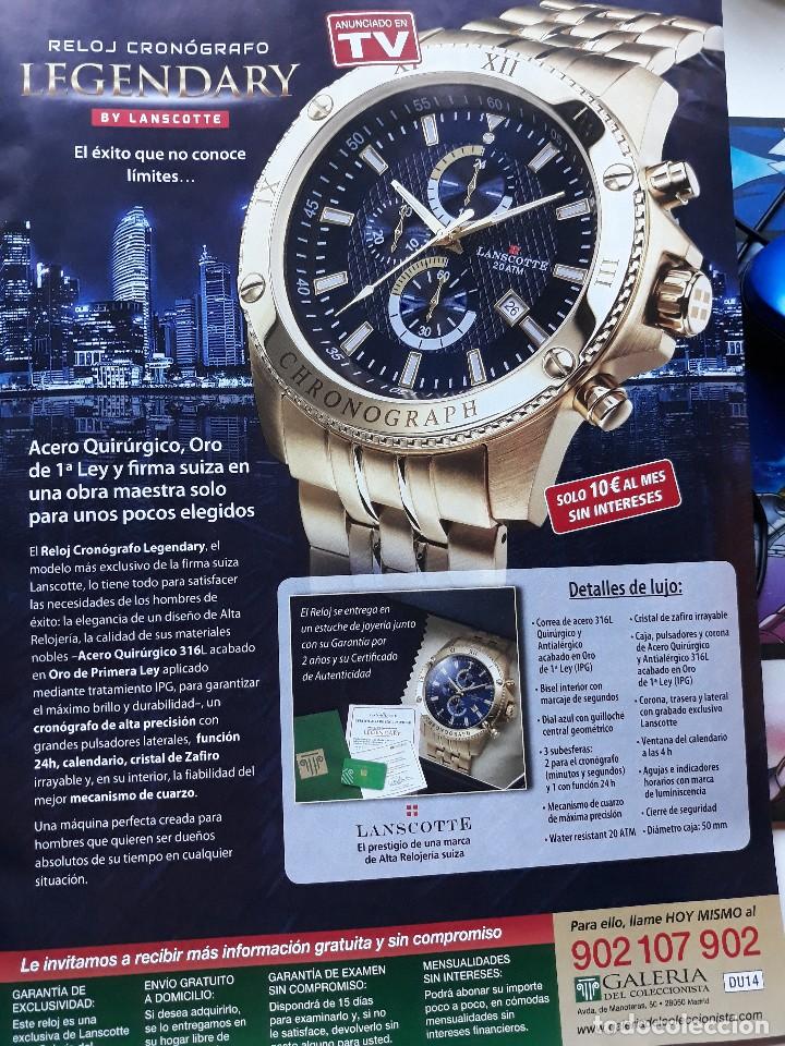 microscópico Restricción Respectivamente anuncio reloj legendary - Compra venta en todocoleccion