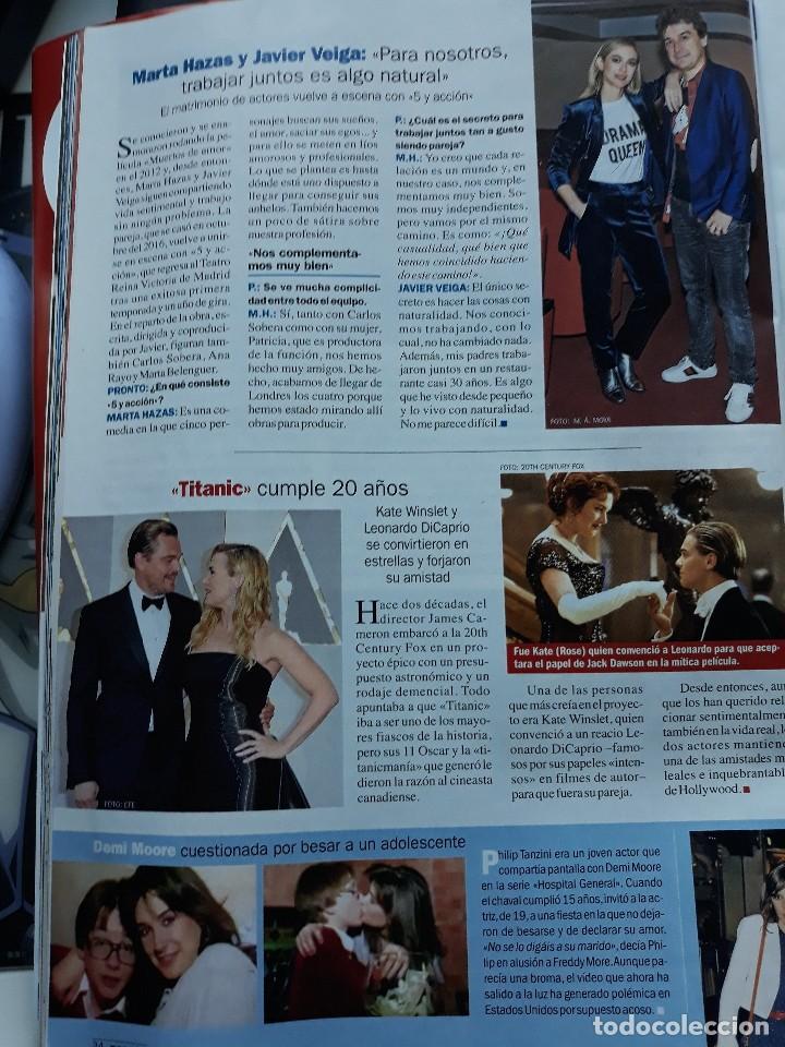 Coleccionismo de Revistas y Peri&oacute;dicos: MARTA HAZAS TITANIC LEO DI CAPRIO KATE WINSLET