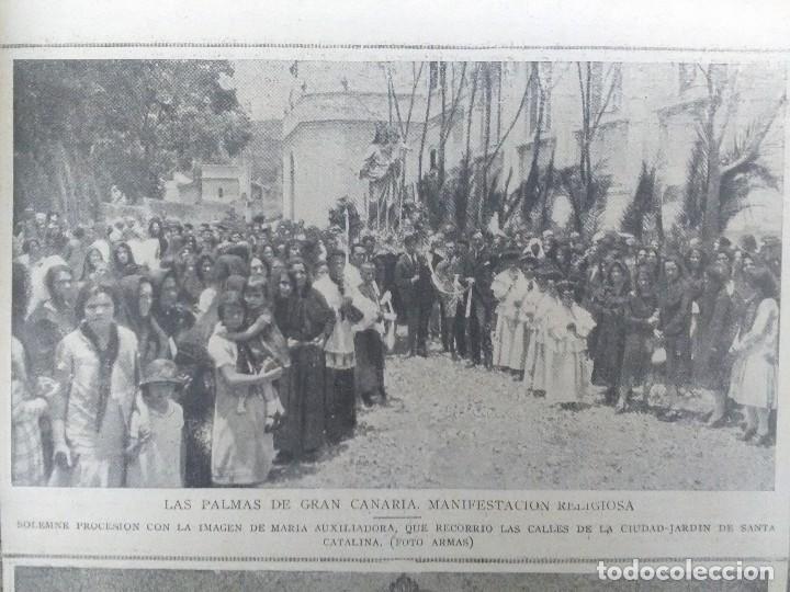 Coleccionismo de revistas y peri&oacute;dicos: CIUDAD JARDIN SANTA CATALINA LAS PALMAS PERELLO PEPE SERRANO .COMPA&Ntilde;IA TELEFONICA REVISTA A&Ntilde;O 1926