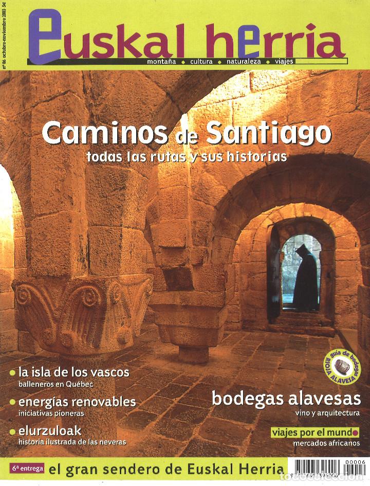 Coleccionismo de Revistas y Peri&oacute;dicos: Revista Euskal Herria. 6. Caminos de Santiago