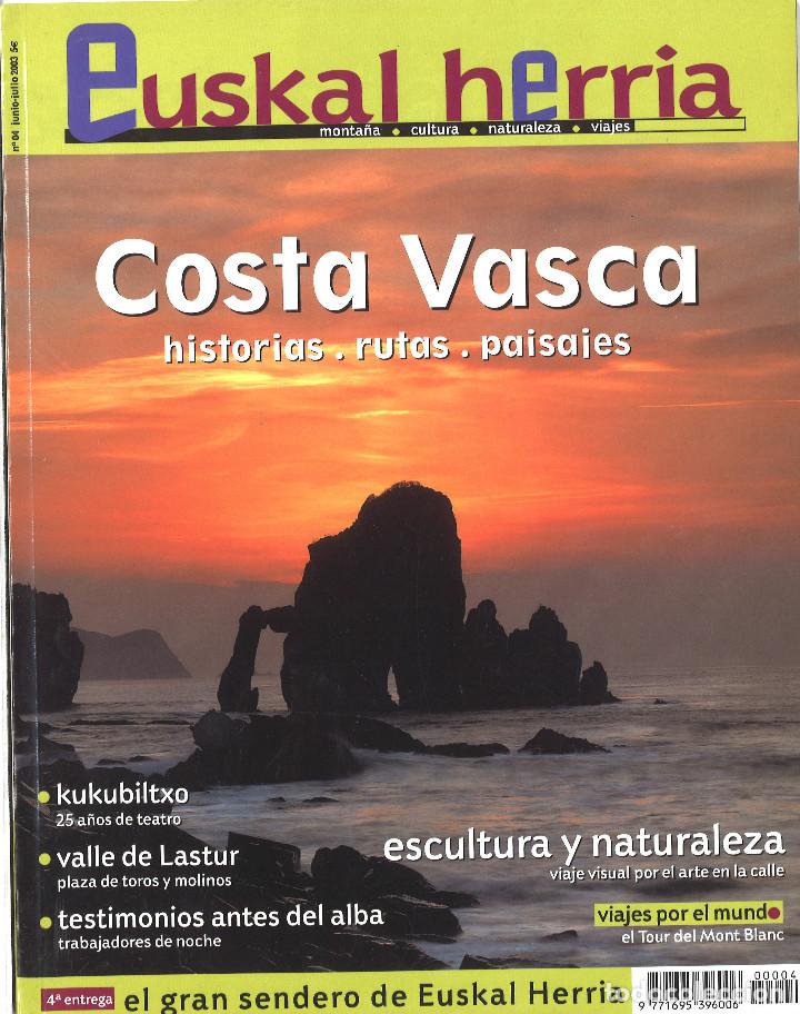 Coleccionismo de Revistas y Peri&oacute;dicos: Revista Euskal Herria. 4. Costa Vasca