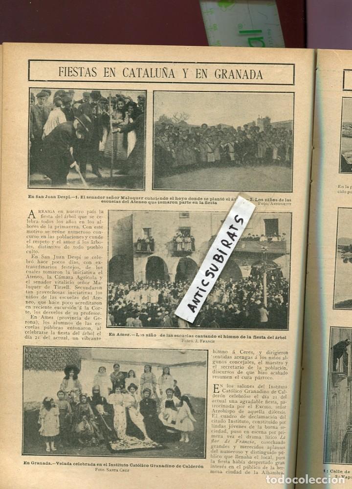 Collection Magazines and Newspapers: REVISTA A&Ntilde;O 1909 SANT JOAN SAN JUAN DESPI AMER FOTOS DE TORTOSA TIVENYS BARRUGAT MAESTRO CHAPI