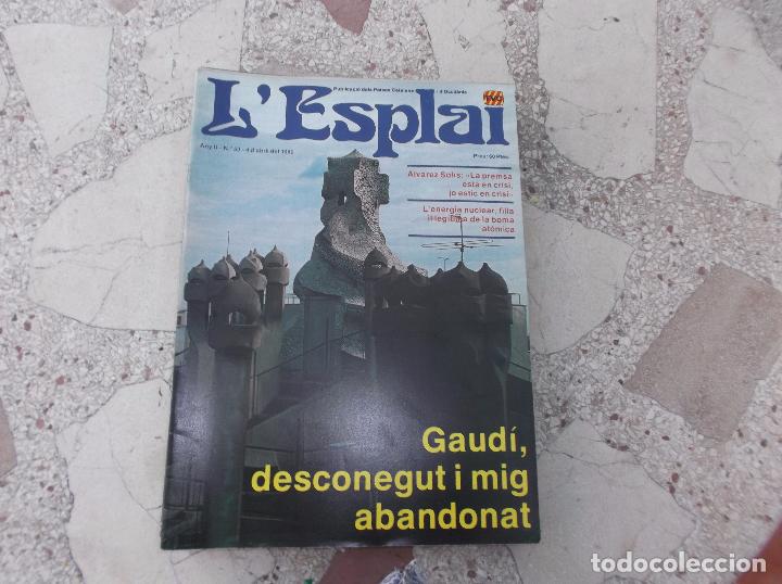 Coleccionismo de Revistas y Peri&oacute;dicos: l&acute;esplai n&ordm; 53 abril-1980, en catalan,gaudi desconocido y medio abandonado,alvarez solis