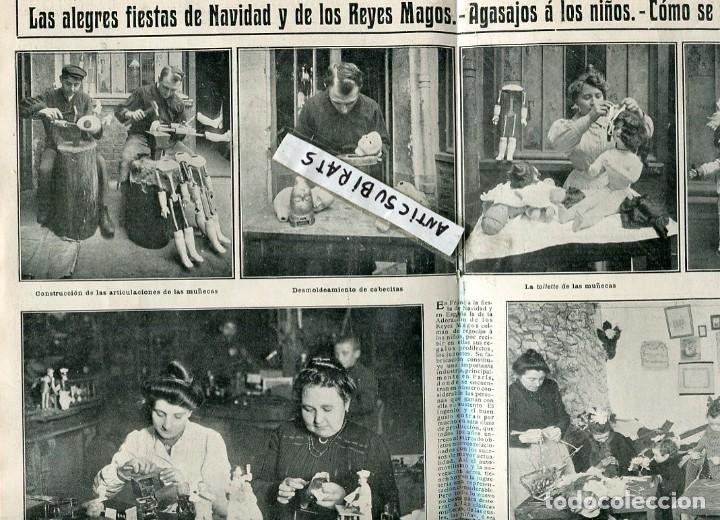 Collezionismo di Riviste e Giornali: REVISTA A&Ntilde;O 1911 COPA NAVIDAD NATACION BARCELONA JUGUETES MU&Ntilde;ECAS ENTIERRO CIVIL EN IRUN