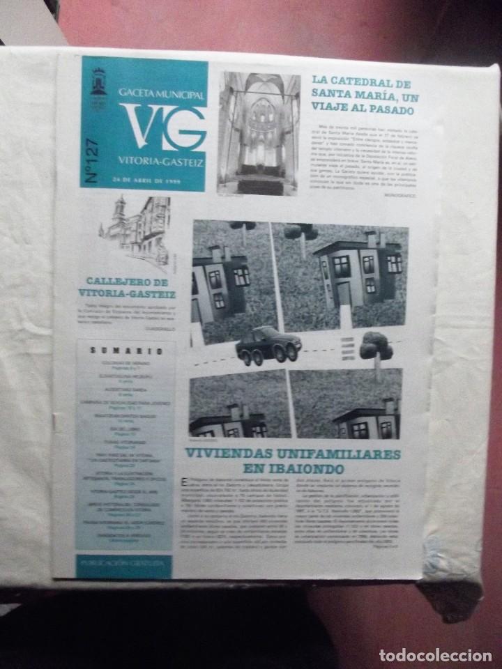 Colecionismo de Revistas e Jornais: GACETA MUNICIPAL VITORIA N&ordm; 127 VIVIENDAS UNIFAMILIARES EN IBAIONDO