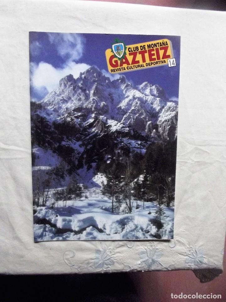 Colecionismo de Revistas e Jornais: CLUB DE MONTA&Ntilde;A GASTEIZ REVISTA CULTURAL DEPORTIVA  N&ordm; 14