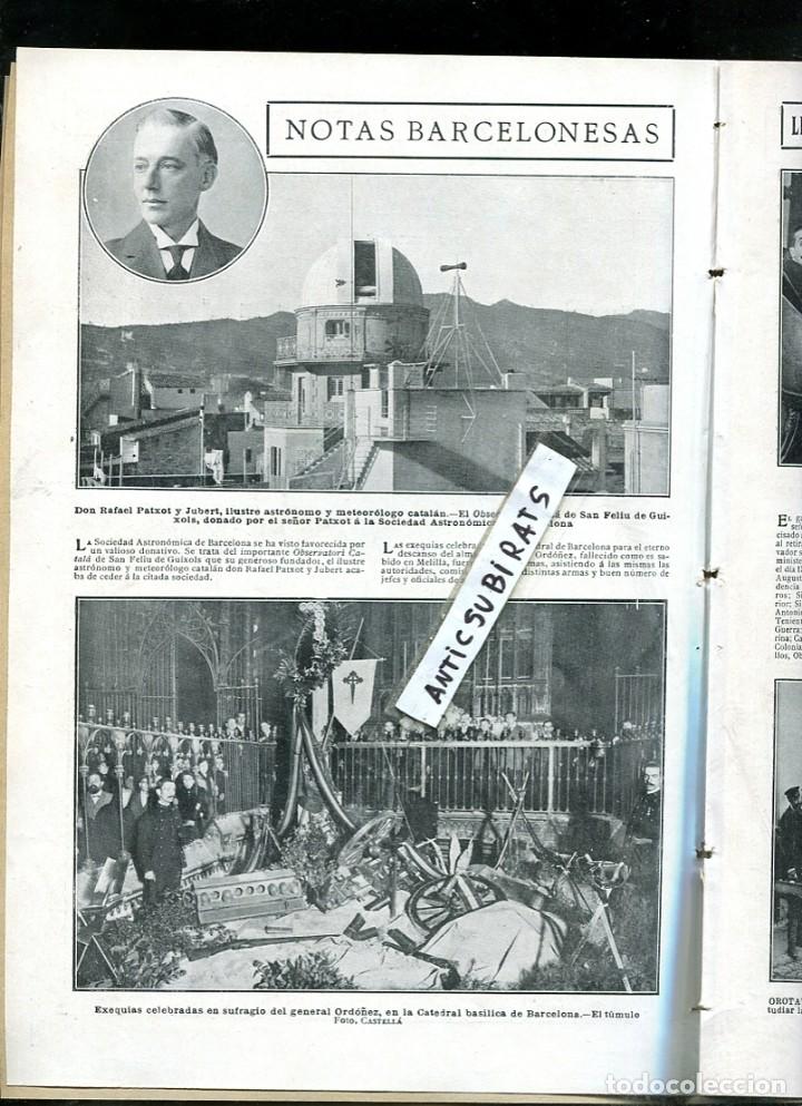 Collezionismo di Riviste e Giornali: REVISTA A&Ntilde;O 1911 ASTRONOMO PATXOT JUBERT OBSERVATORIO DE SANT FELIU DE GUIXOLS OROTAVA TEIDE