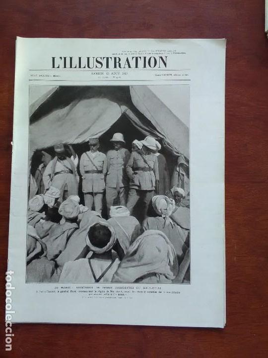 Coleccionismo de revistas y peri&oacute;dicos: L'ILLUSTRATION 13 AOUT 1927 AU MAROC SOUMISSION DE TRIBUS DISSIDENTES DU HAUT-ATLAS