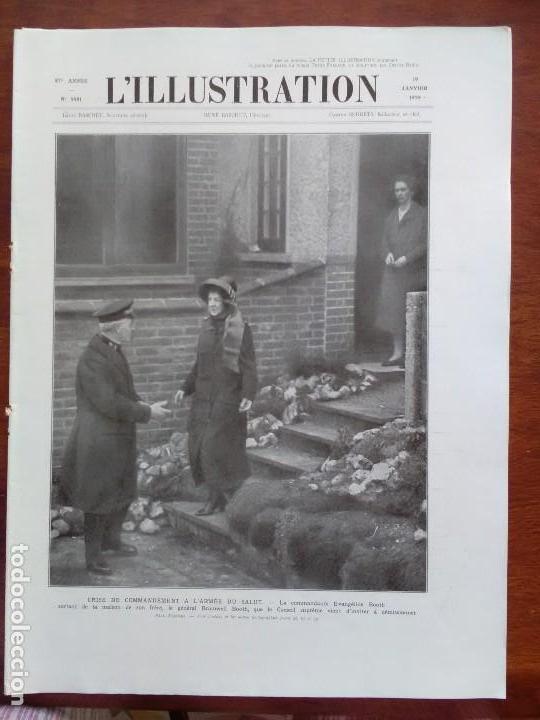 Coleccionismo de revistas y peri&oacute;dicos: L'ILLUSTRATION 19 JANVIER 1929 CRISE DE COMMANDEMENT A L'ARMEE DU SALUT.EVANGELINE BOOTH