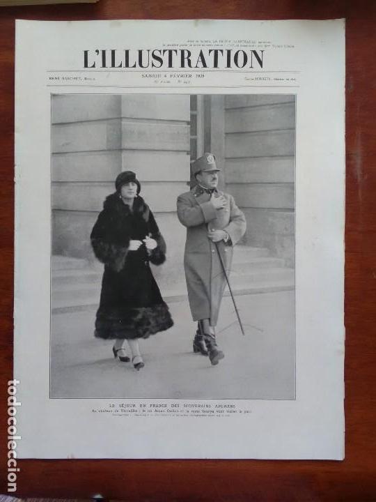 Coleccionismo de revistas y peri&oacute;dicos: L'ILLUSTRATION 4 FEVRIER 1928 LE SEJOUR EN FRANCE DES SOUVERAINS AFGHANS