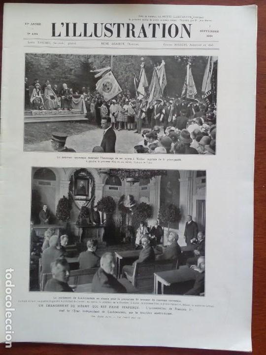 Collection Magazines and Newspapers: L'ILLUSTRATION 07 SEPTEMBRE 1929 PARLEMENT LIECHTENSTEIN FRAN&Ccedil;OIS I