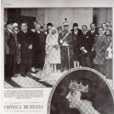 Coleccionismo de Revistas y Periódicos: CRÓNICA MUNDANA. FOTOGRAFÍA DE CARMEN PRIMO DE RIVERA. 1927.. Lote 108088087