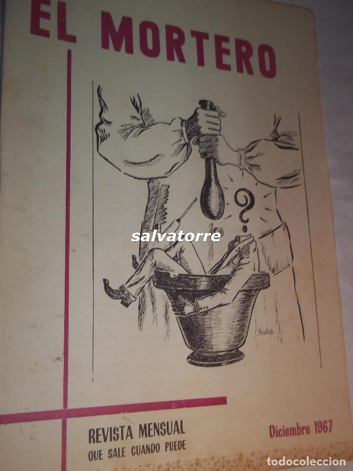 Coleccionismo de Revistas y Peri&oacute;dicos: REVISTA EL MORTERO. GRANADA. REVISTA DE ALUMNOS DE FARMACIA.DICIEMBRE 1967
