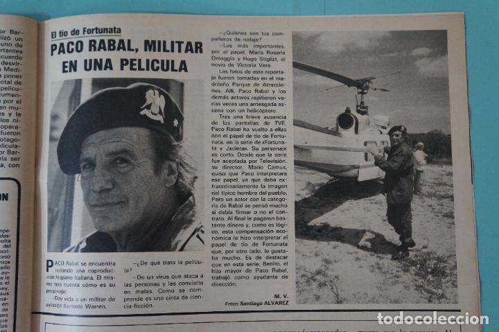Colecionismo de Revistas e Jornais: RECORTE REPORTAJE CLIPPING DE PACO RABAL REVISTA SEMANA N&ordm; 2101 PAG. 103