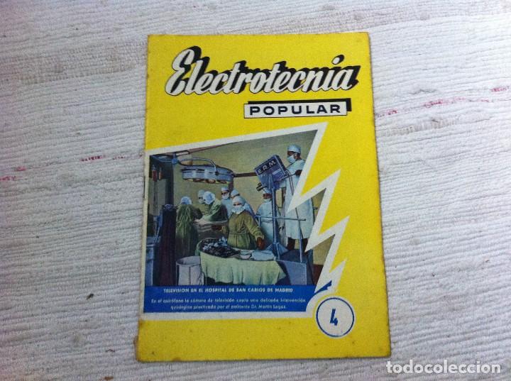 Collezionismo di Riviste e Giornali: REVISTA (ELECTR&Oacute;NICA POPULAR) N&ordm; 4
