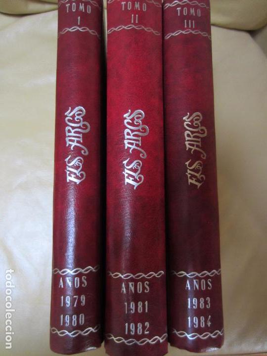 Coleccionismo de Revistas y Peri&oacute;dicos: REVISTA ELS ARCS * LOCAL MANISES * ATENEU CANT I FUM * 3 tomos