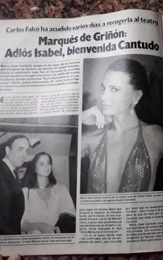 Coleccionismo de Revistas y Peri&oacute;dicos: MARIA JOSE CANTUDO isabel preysler