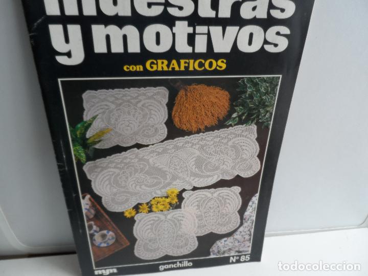 Coleccionismo de Revistas y Peri&oacute;dicos: MUESTRAS Y MOTIVOS CON GRAFICOS - GANCHILLO - N&ordm; 55 REVISTA