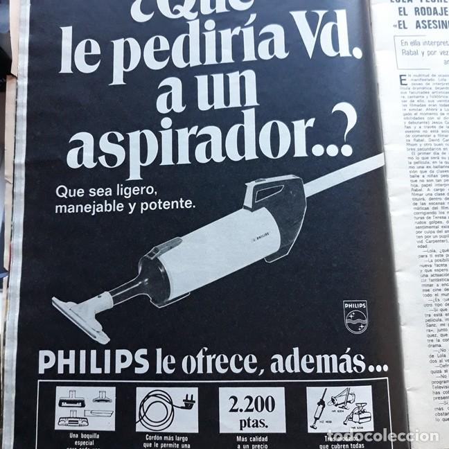 Sammeln von Zeitschriften und Zeitungen: anuncio aspirador philips