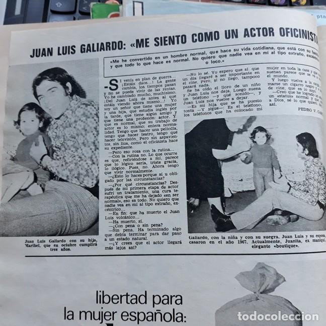 Coleccionismo de revistas y peri&oacute;dicos: juan luis galiardo