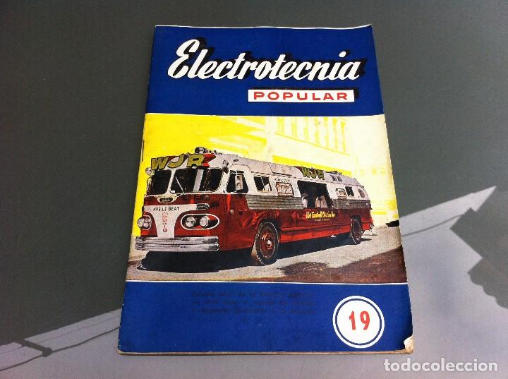 Collezionismo di Riviste e Giornali: REVISTA (ELECTROTECNIA POPULAR) N&ordm; 19