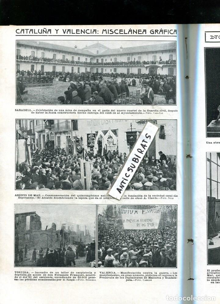 Sammeln von Zeitschriften und Zeitungen: REVISTA A&Ntilde;O 1913 ARENYS DE MAR CORAL LA ESPERANZA BOMBEROS DE MADRID DARDER NETS DELS ALMOGAVERS