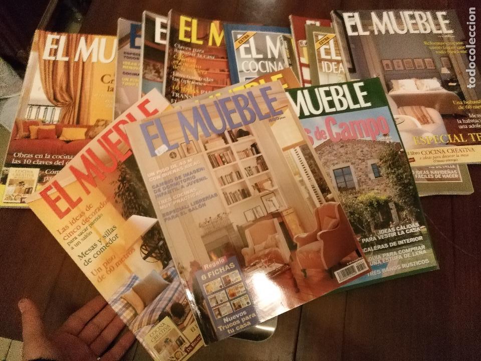 Collezionismo di Riviste e Giornali: gran lote 14 revistas el mueble  . decoracion . buen estado