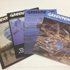 Coleccionismo de Revistas y Periódicos: REVISTAS GREENPEACE AÑO 1990. Lote 109331079