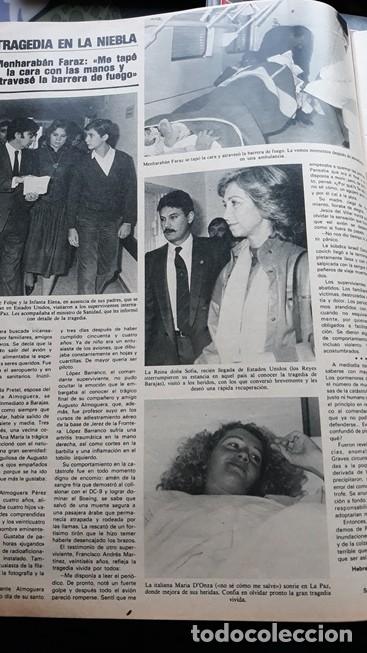 Coleccionismo de revistas y peri&oacute;dicos: portada del doctor puga padre de julio iglesias lola flores accidente en la niebla