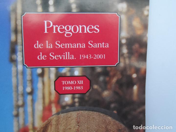 Coleccionismo de revistas y peri&oacute;dicos: PREGONES DE LA SEMANA SANTA DE SEVILLA 1943-2001  TOMO XII 1980-1983